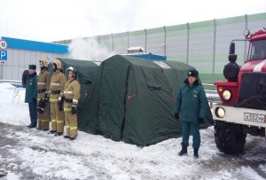 В связи с морозами на участках федеральных трасс Московской области развернуты пункты обогрева В связи с морозами на участках федеральных трасс Московской области развернуты пункты обогрева