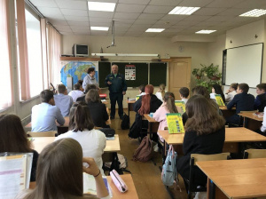Сотрудники Серебряно-Прудского участкового лесничества Луховицкого филиала ГКУ МО «Мособллес» провели лекцию в школьном лесничестве «Зеленая планета»