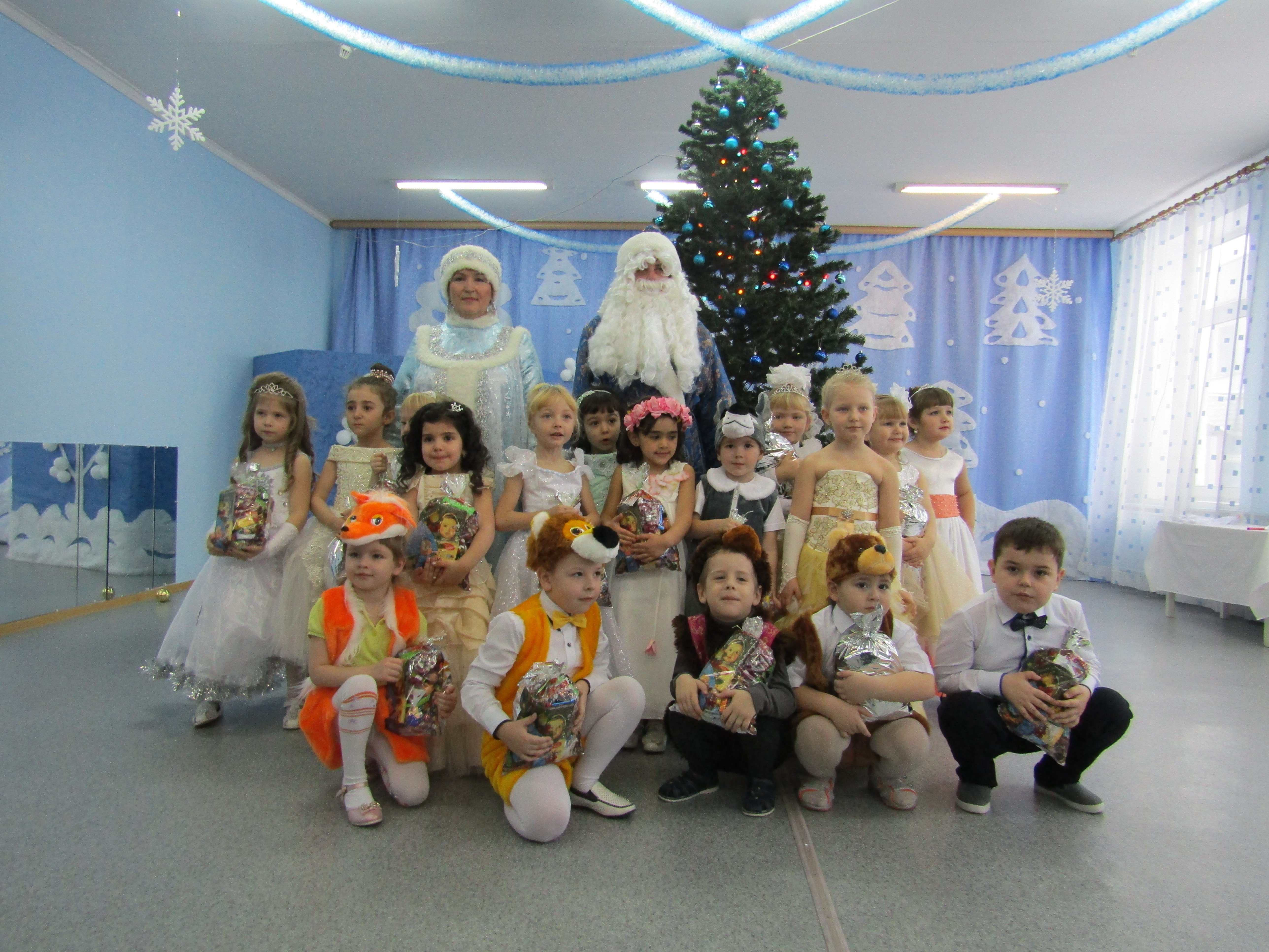 Новогодние утренники в детских садах