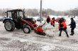 На уборку снега в Подмосковье брошены все ресурсы На уборку снега в Подмосковье брошены все ресурсы