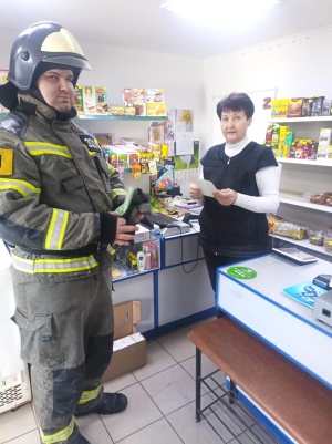 Сотрудники «Мособлпожспас» провели профилактический рейд в Серебряных Прудах 