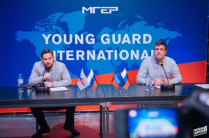Лидер молодогвардейцев Подмосковья Александр Толмачев выступил на международном межпартийном Форуме «ШОС+» Лидер молодогвардейцев Подмосковья Александр Толмачев выступил на международном межпартийном Форуме «ШОС+»