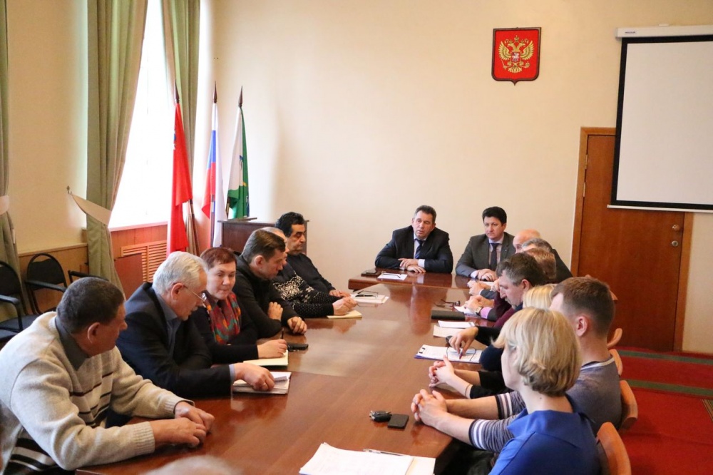 Совещание с сельхозтоваропроизводителями