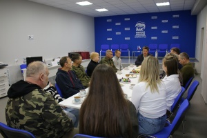 В общественной приёмной состоялась встреча с членами Ассоциации ветеранов СВО.
