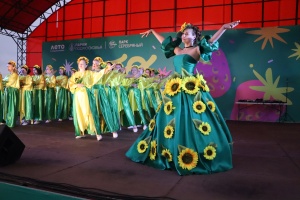 В парке «Серебряный» в Серебряных Прудах ярко отметили День округа 