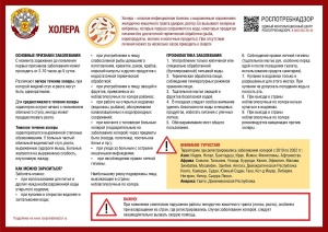 РОСПОТРЕБНАДЗОР МОСКОВСКОЙ ОБЛАСТИ ДАЛ РЕКОМЕНДАЦИИ ПО ПРОФИЛАКТИКЕ ХОЛЕРЫ