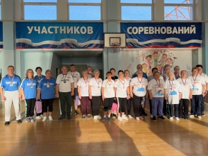 Фестиваль спорта объединил граждан старшего поколения из Серебряных Прудов