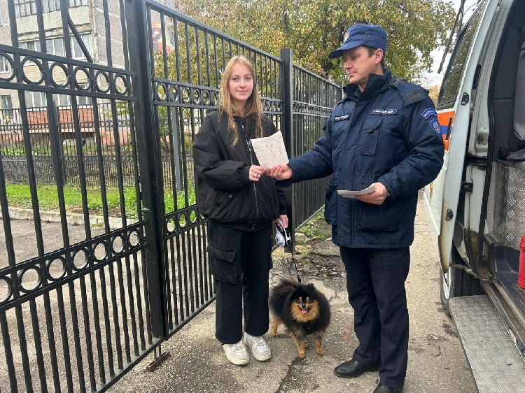 Противопожарные рейды в округе Серебряные Пруды провели работники ГКУ МО «Мособлпожспас»