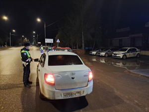 Рейд по выявлению нетрезвых водителей прошёл в п. Серебряные Пруды