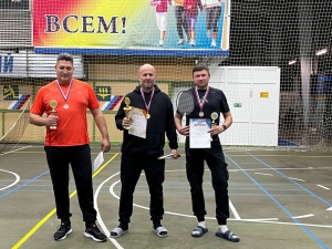Первенство муниципального округа Серебряные Пруды по бадминтону среди мужчин