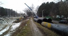 Капитальный ремонт межрайонного коллектора вошел в завершающую стадию Капитальный ремонт межрайонного коллектора вошел в завершающую стадию