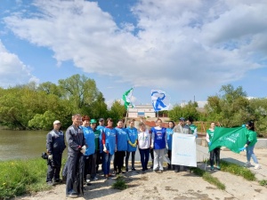 17 мая 2024 г. на территории городского округа Серебряные Пруды прошла ежегодная акция — Вода России.