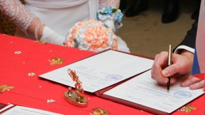 Количество молодоженов в Серебряных Прудах увеличилось на 60% в I квартале 2017 года