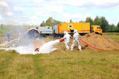 Подмосковные газовики и спасатели отработали навыки ликвидации последствий взрыва на газопроводе Подмосковные газовики и спасатели отработали навыки ликвидации последствий взрыва на газопроводе