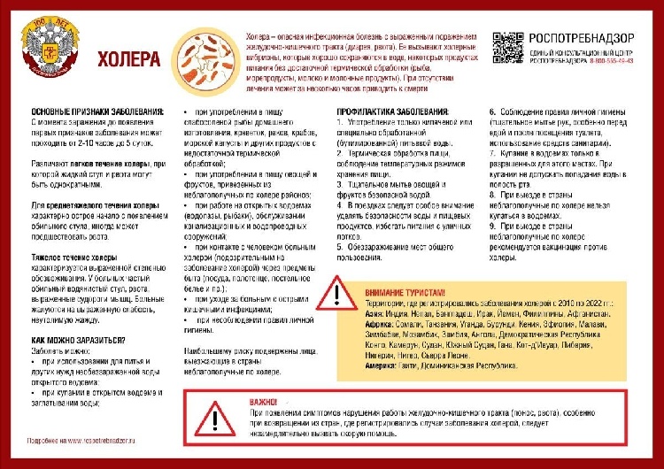 РОСПОТРЕБНАДЗОР МОСКОВСКОЙ ОБЛАСТИ ДАЛ РЕКОМЕНДАЦИИ ПО ПРОФИЛАКТИКЕ ХОЛЕРЫ РОСПОТРЕБНАДЗОР МОСКОВСКОЙ ОБЛАСТИ ДАЛ РЕКОМЕНДАЦИИ ПО ПРОФИЛАКТИКЕ ХОЛЕРЫ