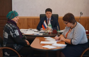 Состоялся прием граждан Главой городского округа 