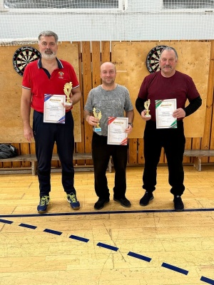 27 ноября 2025 года в спортивном зале СК «Молодёжный» состоялось Первенство муниципального округа Серебряные Пруды по дартсу среди мужчин.