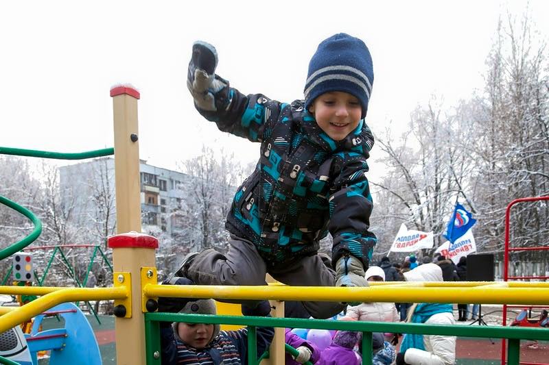 В 2016 году в Московской области установили 120 детских площадок по губернаторской программе В 2016 году в Московской области установили 120 детских площадок по губернаторской программе