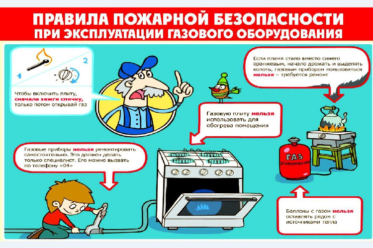 При эксплуатации газового оборудования запрещается При эксплуатации газового оборудования запрещается