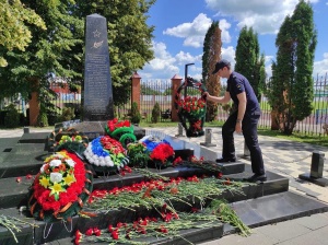 Полицейские Серебряных Прудов присоединились к акции «Свеча памяти»