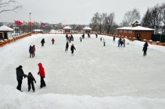 Пожарные Подмосковья подарили детям каток Пожарные Подмосковья подарили детям каток