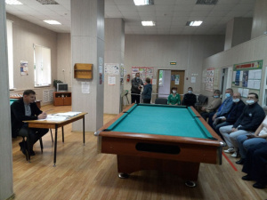 Очередное заседание рабочей группы координационного совета по спорту прошло в спортивном корпусе ССК "Вятич" 
